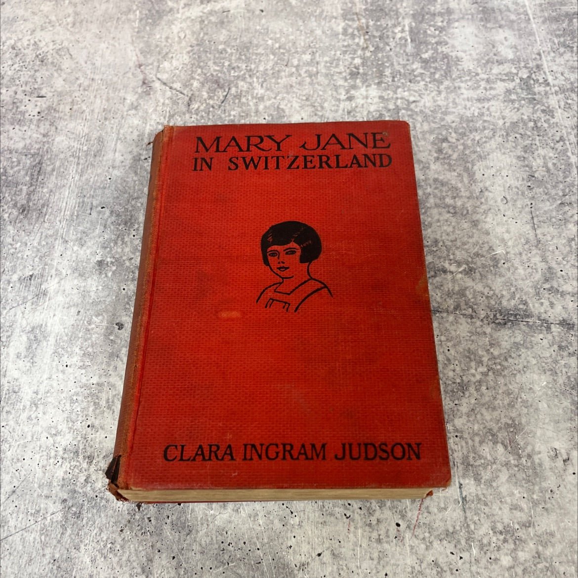 mary jane in switzerland book, by clara ingram judson, 1931 Hardcover image 1