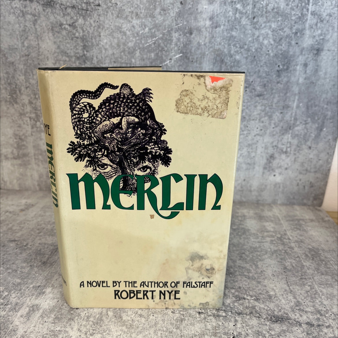 merlin book, by robert nye, 1979 Hardcover, First Edition, Vintage image 1