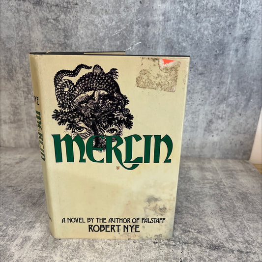 merlin book, by robert nye, 1979 Hardcover, First Edition, Vintage image 1