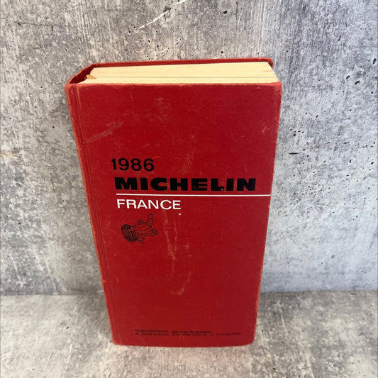 michelin france pneu michelin book, by unknown, 1986 Hardcover image 1