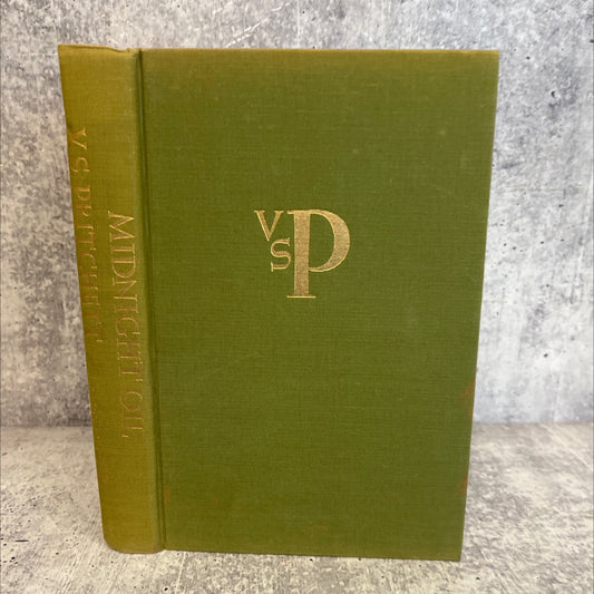 midnight oil book, by V. S. Pritchett, 1972 Hardcover, Vintage image 1