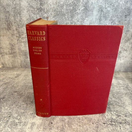 modern english drama book, by charles w. eliot, 1937 Hardcover, Vintage image 1