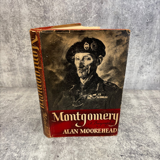 montgomery a biography book, by alan moorehead, 1946 Hardcover, Vintage image 1