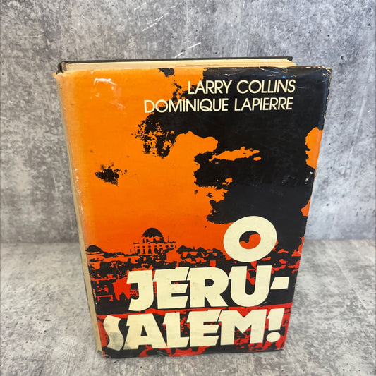 mourning o jerusalem! book, by larry collins and dominique lapierre, 1972 Hardcover image 1