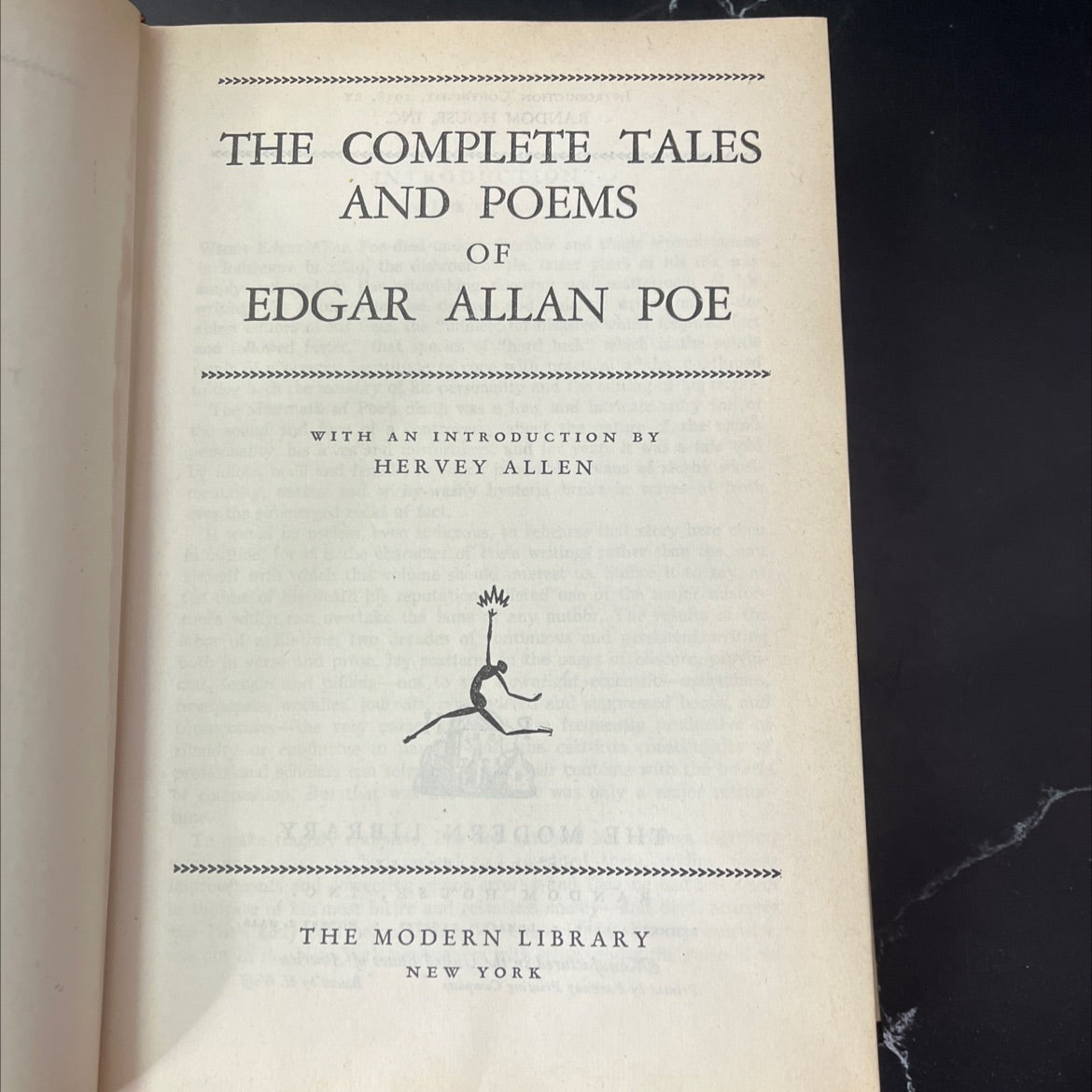 much mocas the complete tales and poems of edgar allan poe book, by edgar allan poe, 1938 Hardcover, Antique image 2