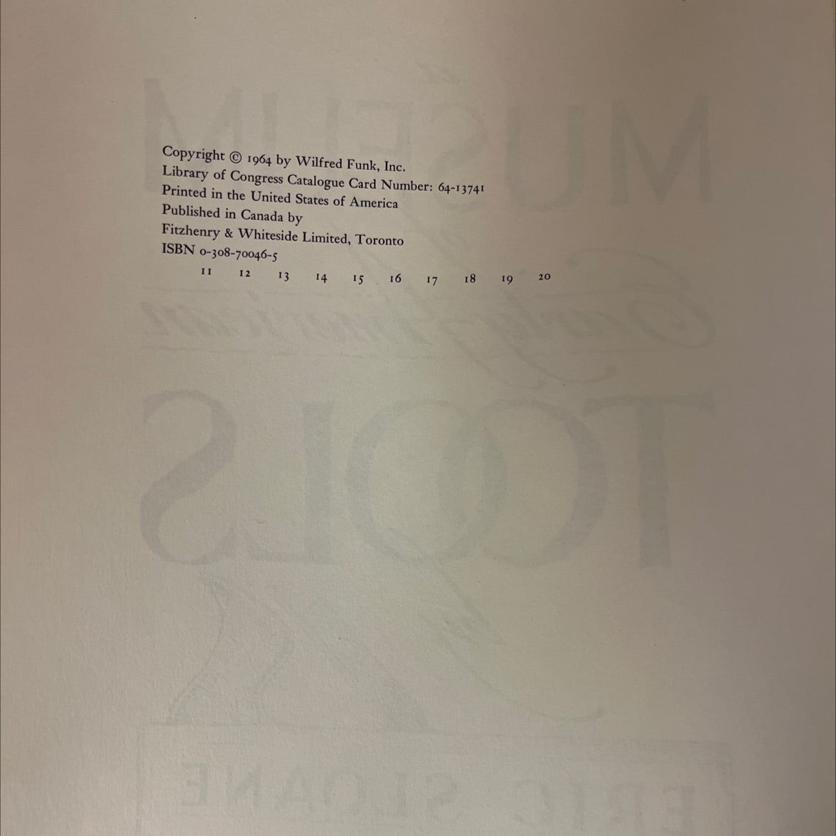 museum early american tools book, by Eric Sloane, 1964 Hardcover image 3