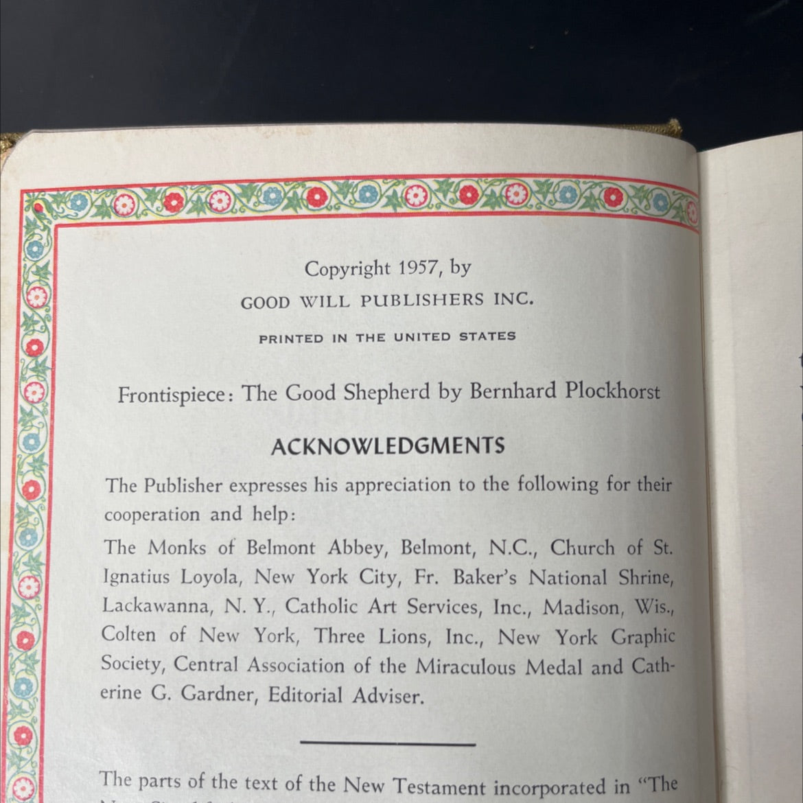 my catholic companion a handbook of daily devotions with the new simplified missal book, by good will publishers inc., image 3