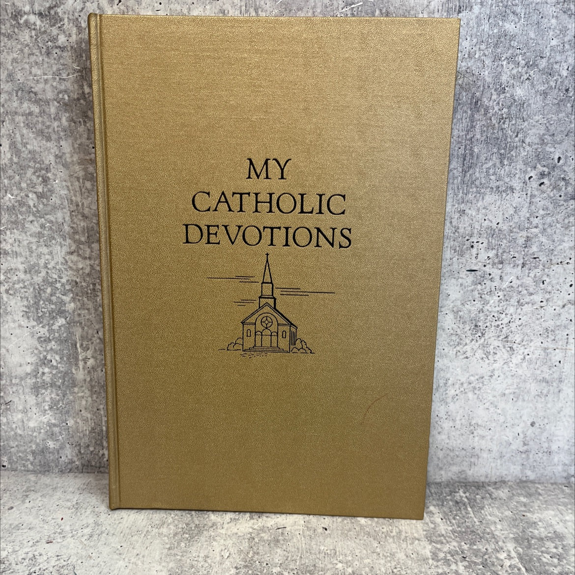 my catholic devotions book, by unknown, 1955 Hardcover, Vintage image 1