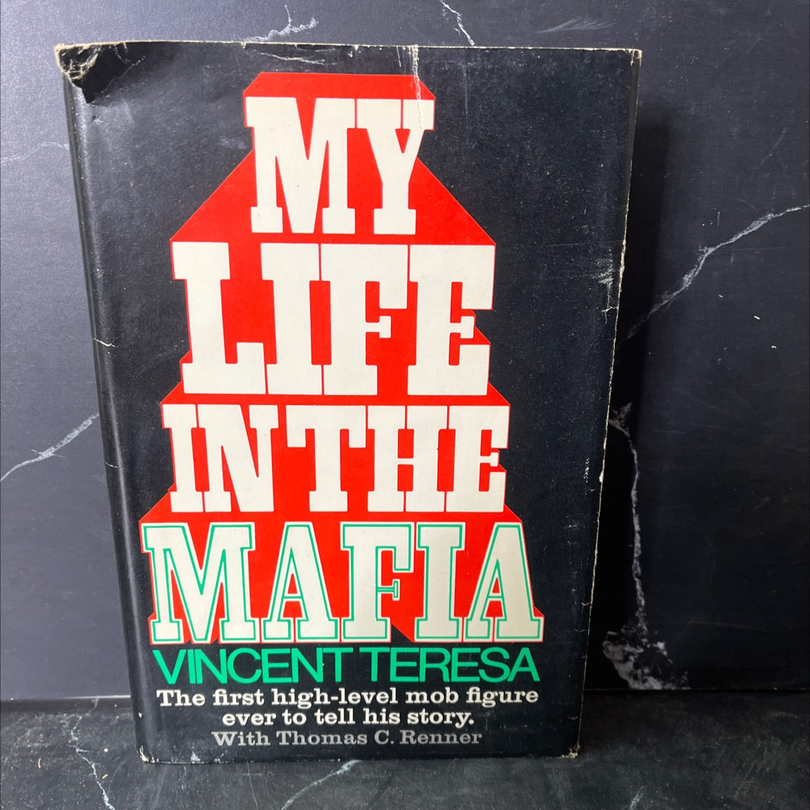 my life in the mafia book, by vincent teresa with thomas c. renner, 1973 Hardcover, Vintage image 1