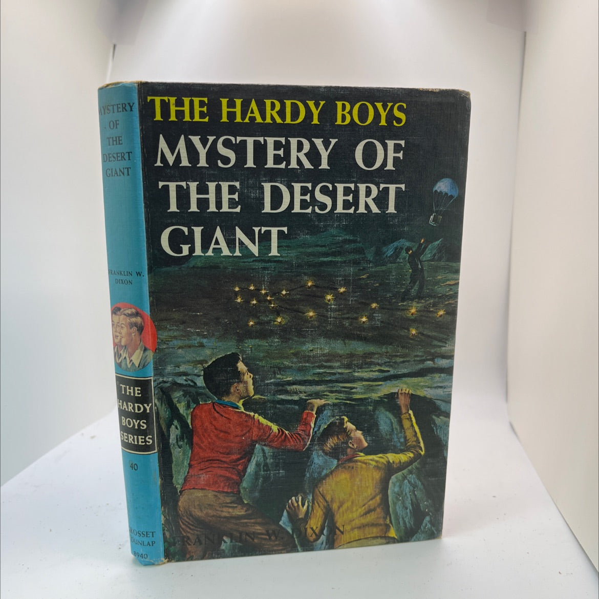 mystery of the desert giant book, by franklin w. dixon, 1961 Hardcover image 1