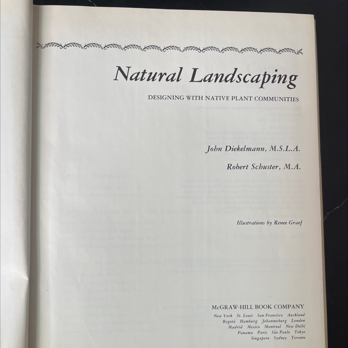 natural landscaping designing with native plant communities book, by john diekelmann & robert schuster, 1970 Hardcover image 3