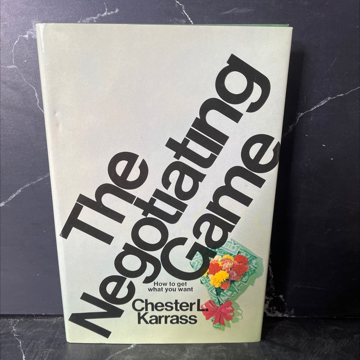 negotiating game book, by Chester L. Karrass, 1970 Hardcover, First Edition, Vintage image 1