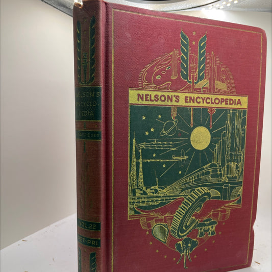 nelson's encyclopedia unabriged book, by franklin j. meine, 1940 Hardcover image 1