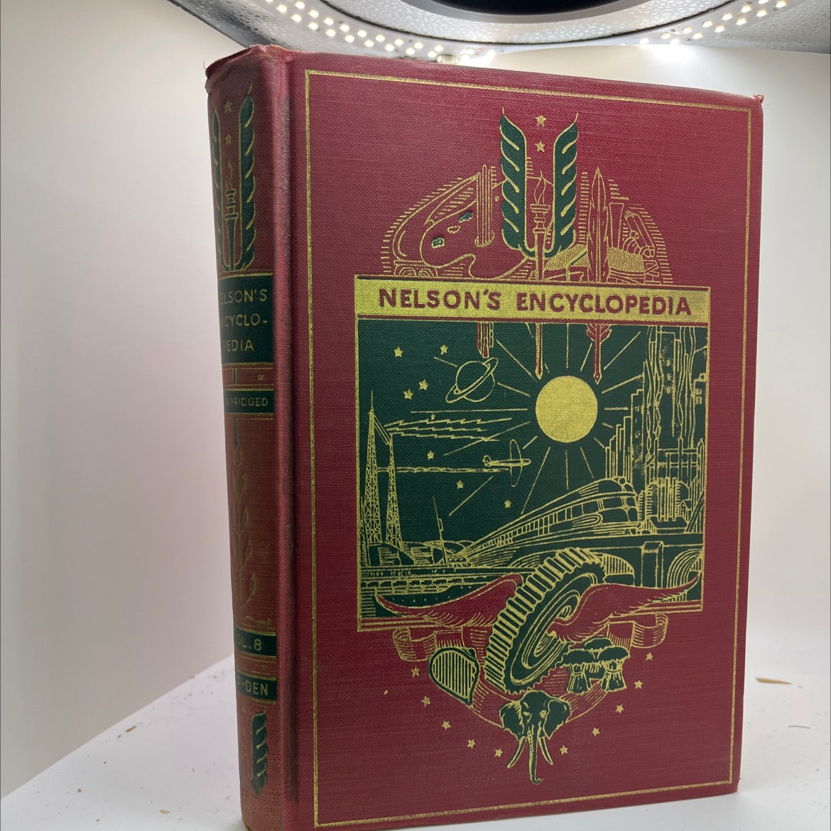 nelson's encyclopedia unabridged book, by franklin j. meine, 1940 Hardcover image 1