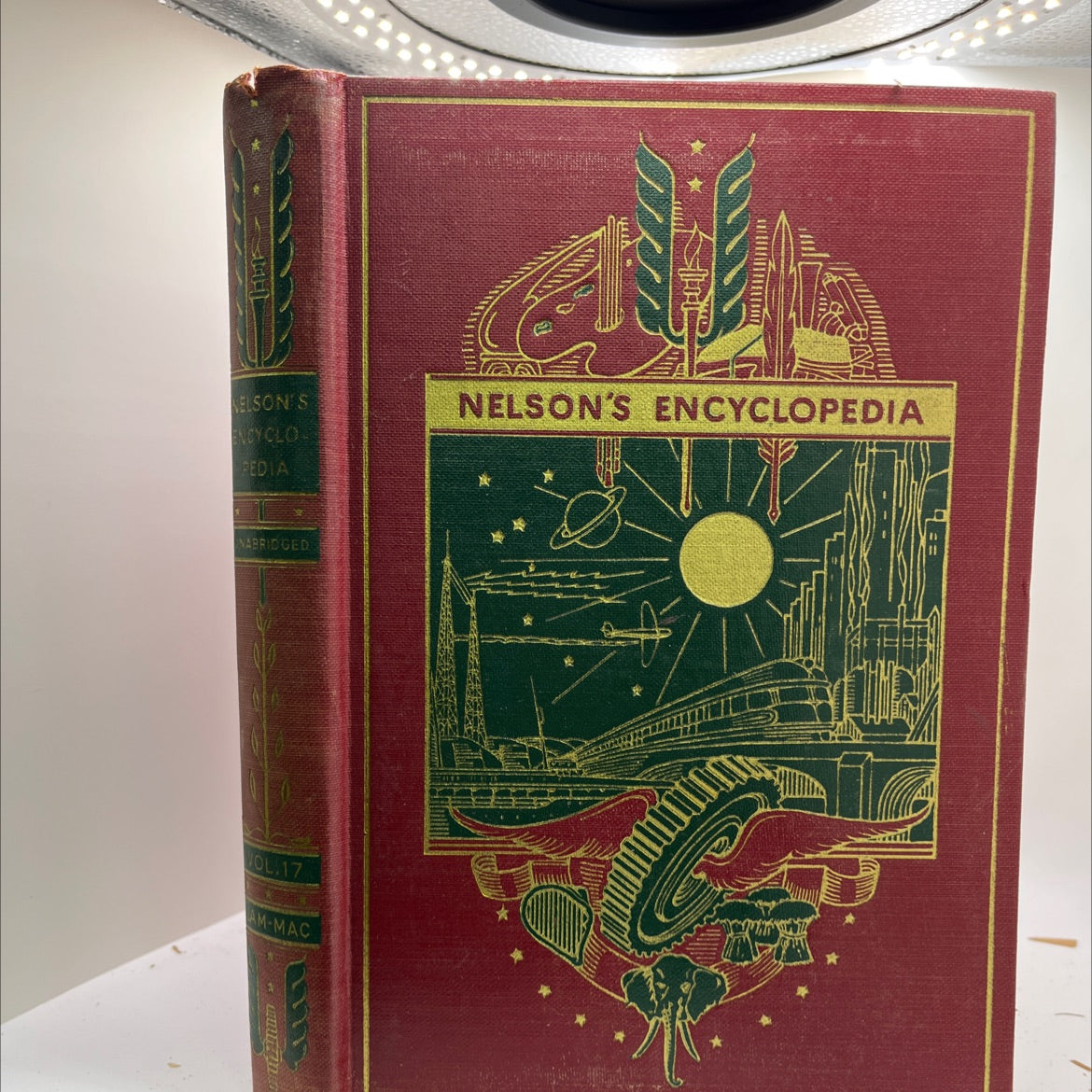 nelson's encyclopedia unabridged book, by franklin j. meine, 1940 Hardcover image 1