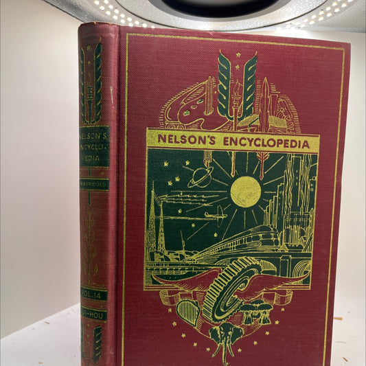 nelson's encyclopedia unabridged book, by franklin j. meine, 1940 Hardcover image 1