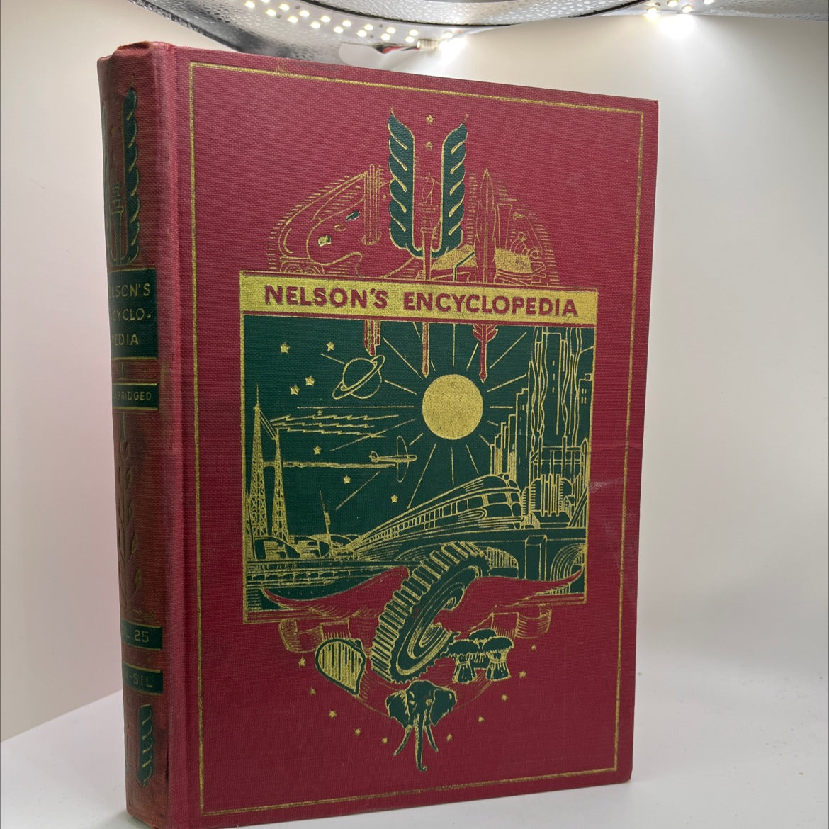 nelson's encyclopedia unabridged book, by franklin j. meine, 1940 Hardcover image 1