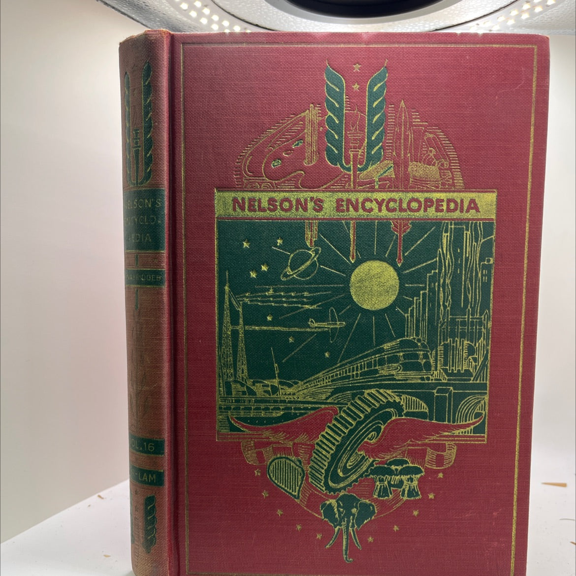 nelson's encyclopedia unabridged book, by franklin j. meine, 1940 Hardcover image 1