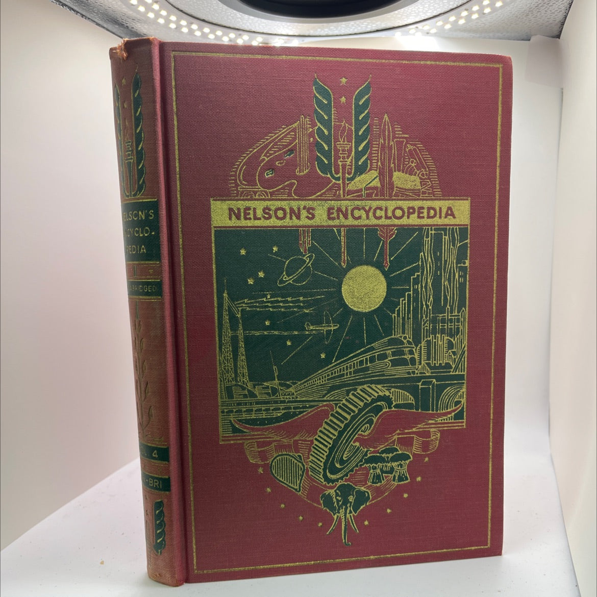 nelson's encyclopedia unabriged book, by franklin j. meine, 1940 Hardcover image 1