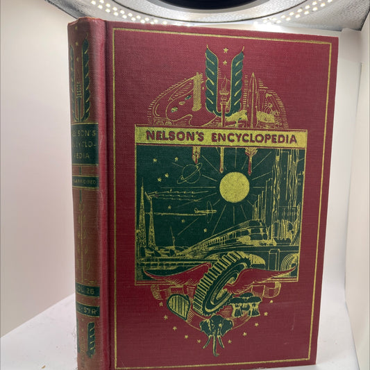 nelson's encyclopedia unabriged book, by franklin j. meine, 1940 Hardcover image 1