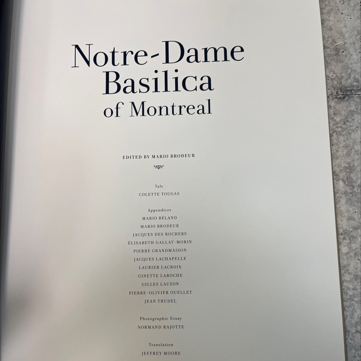 notre-dame basilica of montreal book, by mario brodeur, colette tougas, mario béland, jacques des rochers, élisabeth image 3