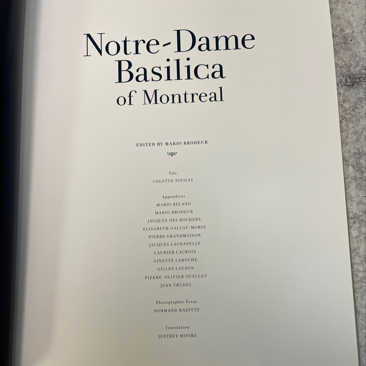 notre-dame basilica of montreal book, by mario brodeur, colette tougas, mario béland, jacques des rochers, élisabeth image 2