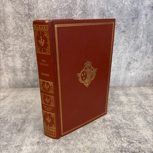 odyssey book, by homer, 1961 Leather, Rare image 1