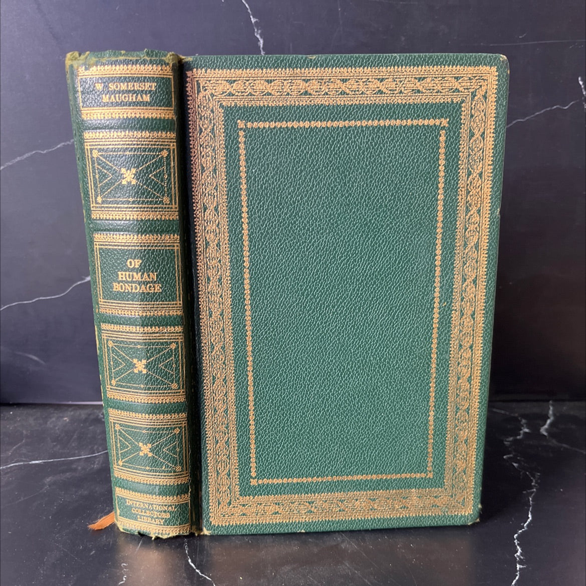 of human bondage book, by W. Somerset Maugham, 1936 Hardcover, Heavily Used image 1