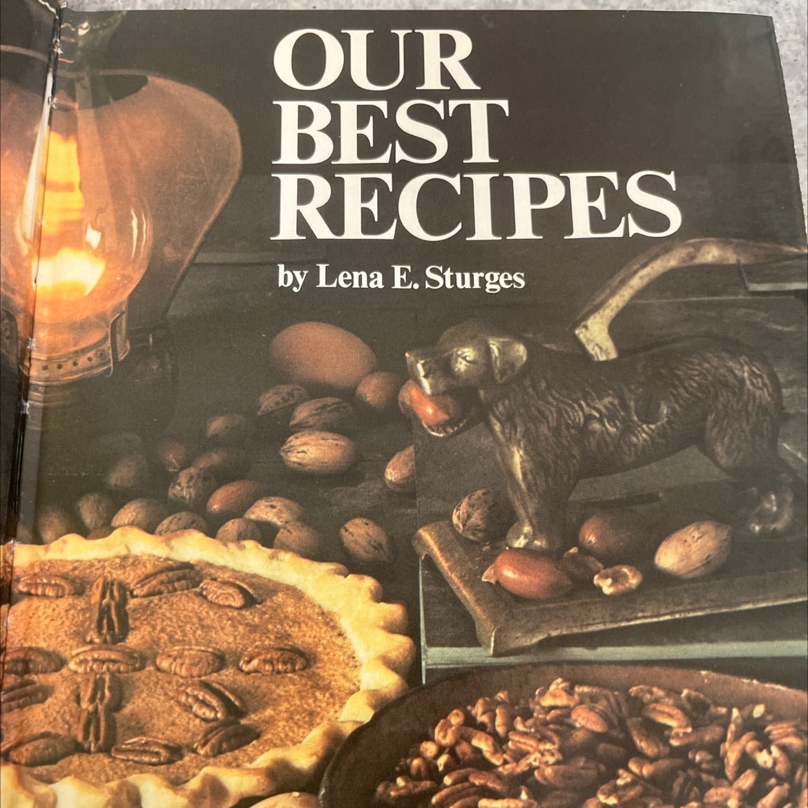 our best recipes book, by Lena E. Sturges, 1986 Hardcover image 2