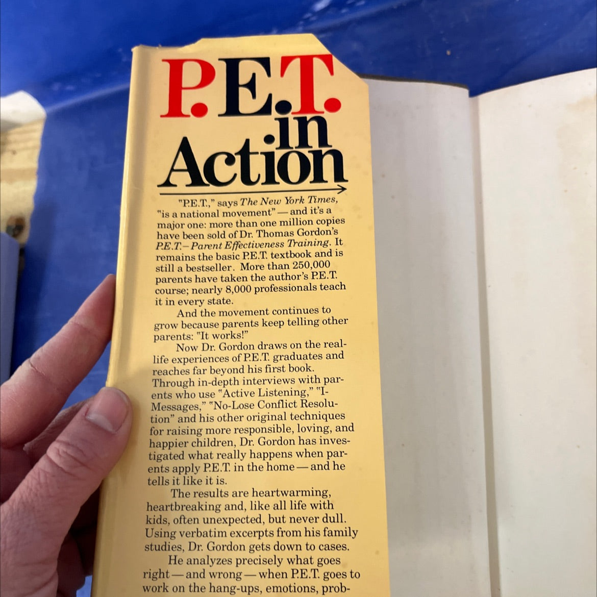 p.e.t. in action book, by Dr. Thomas Gordon, 1976 Hardcover image 4