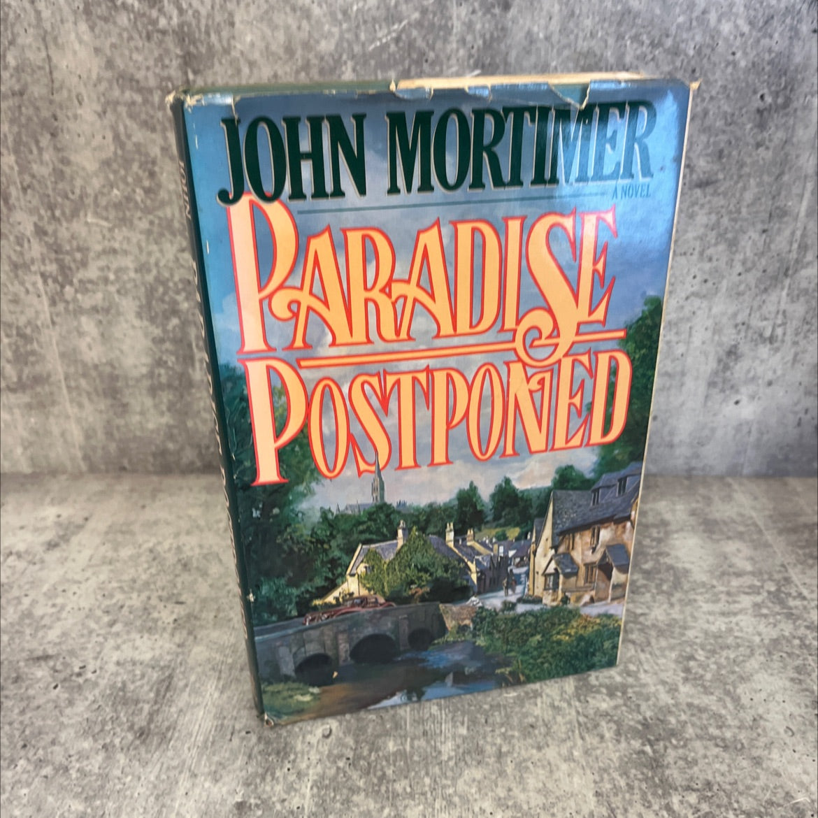 paradise postponed book, by John Mortimer, 1985 Hardcover image 1