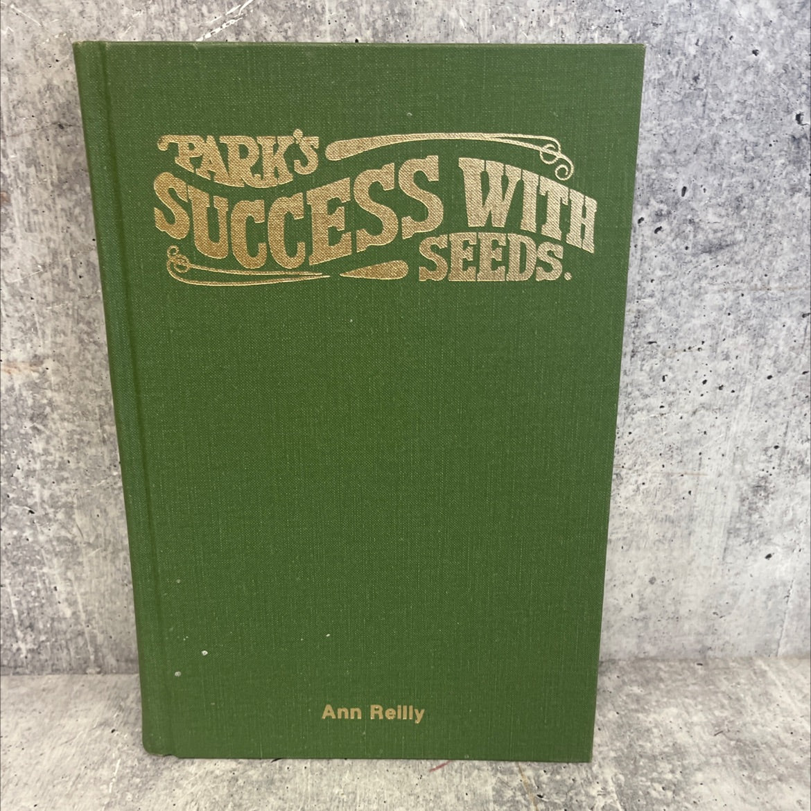 park's success with seeds book, by ann reilly, 1978 Hardcover, Vintage image 1