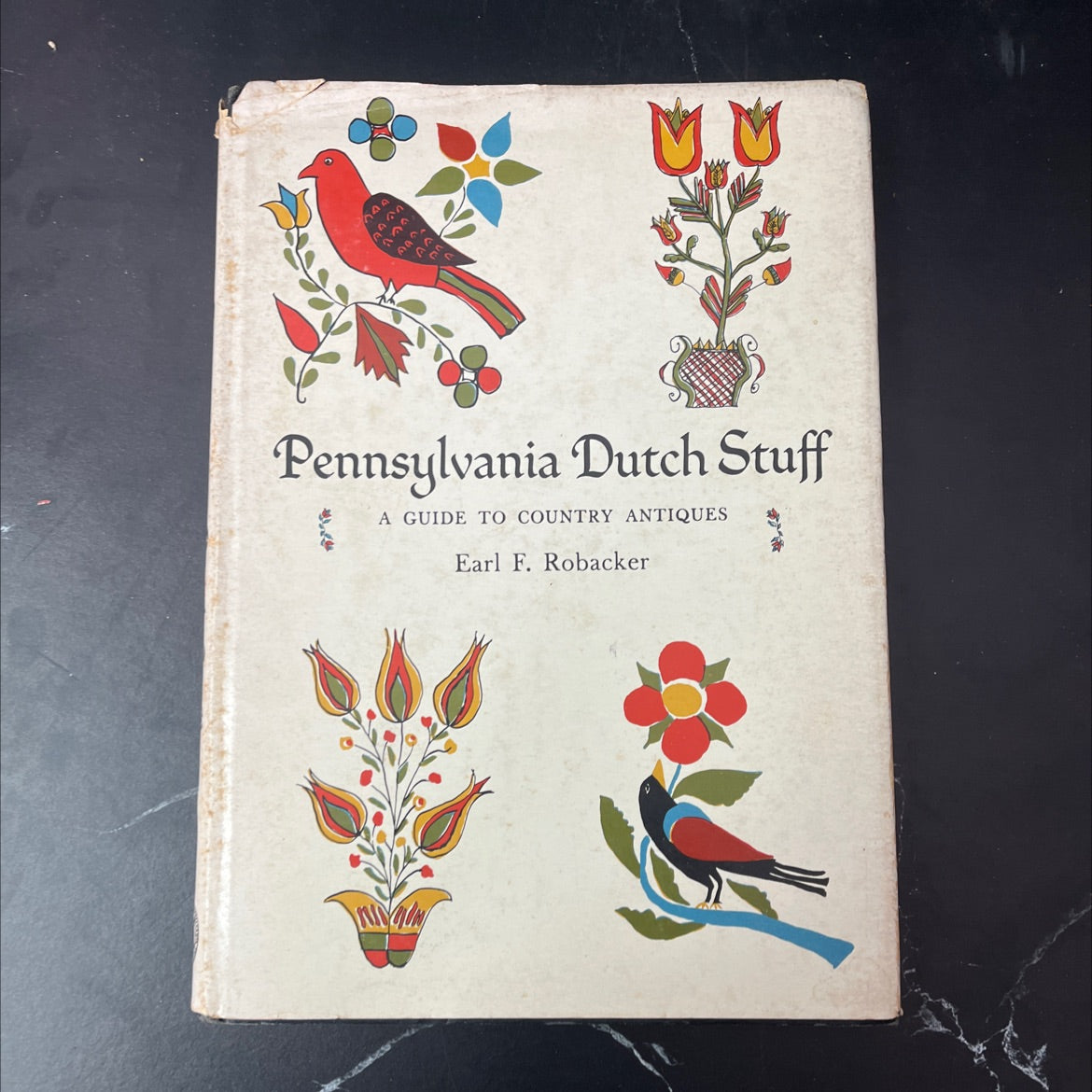 pennsylvania dutch stuff a guide to country antiques book, by Earl F. Robacker, 1965 Hardcover, Vintage image 1