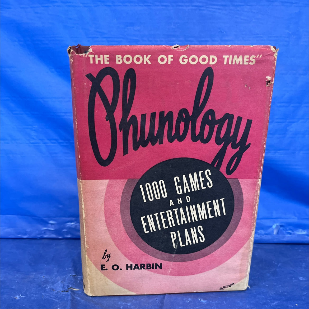 phunology book, by E. O. Harbin, 1923 Hardcover image 1