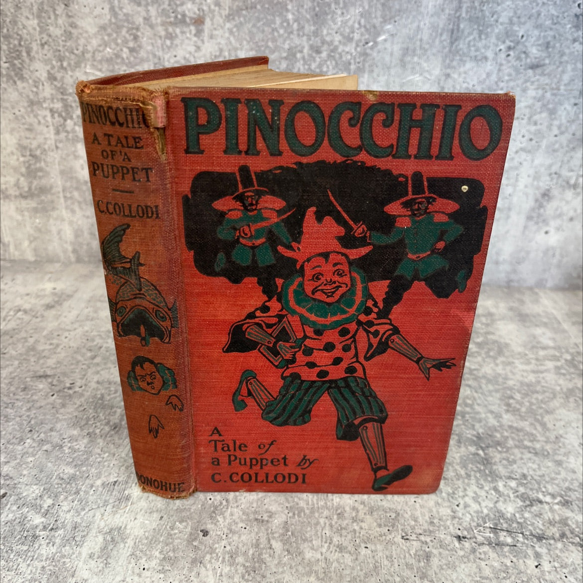 pinocchio a tale of a puppet book, by c. collodi, 1970 Hardcover image 1