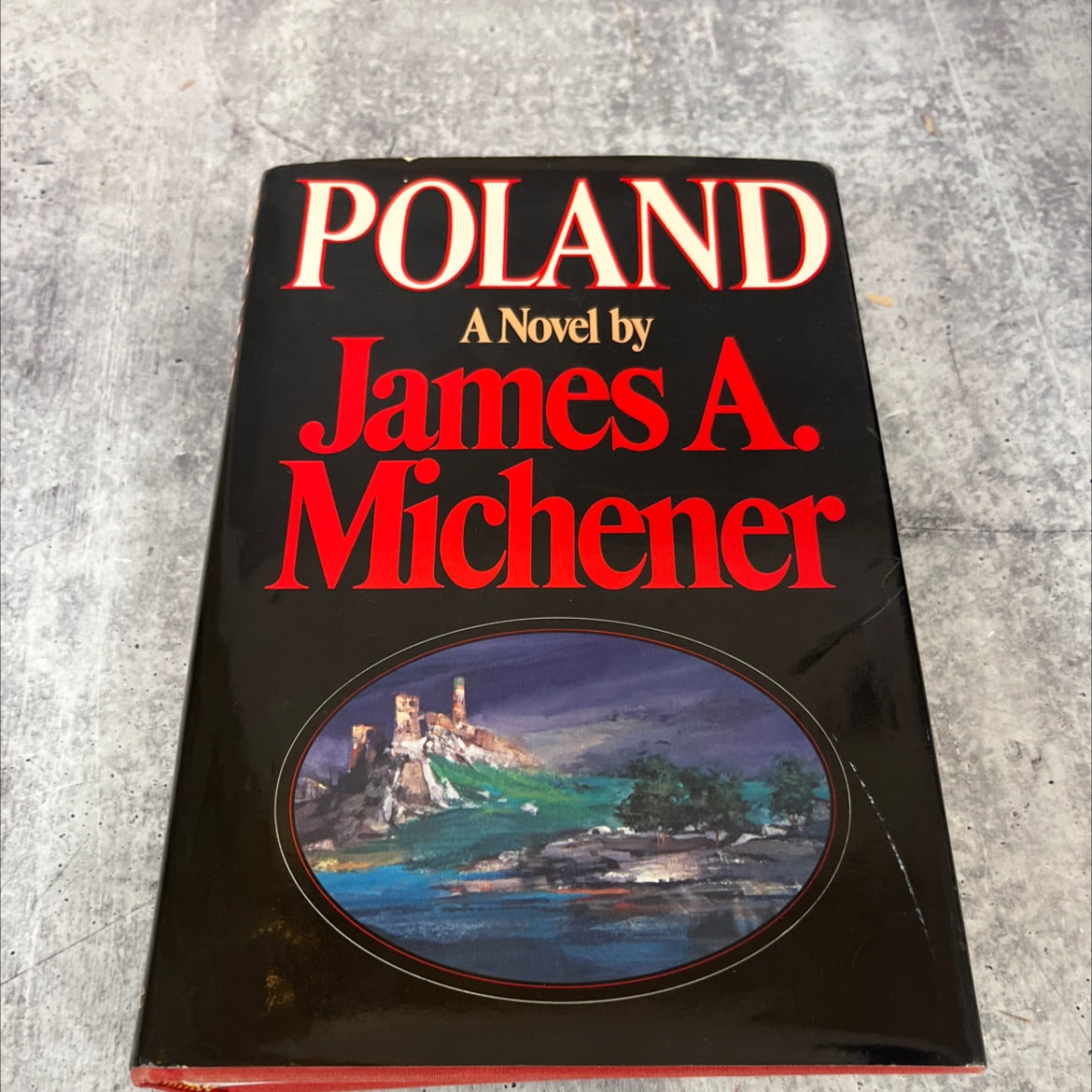 poland book, by james a. michener, 1983 Hardcover image 1