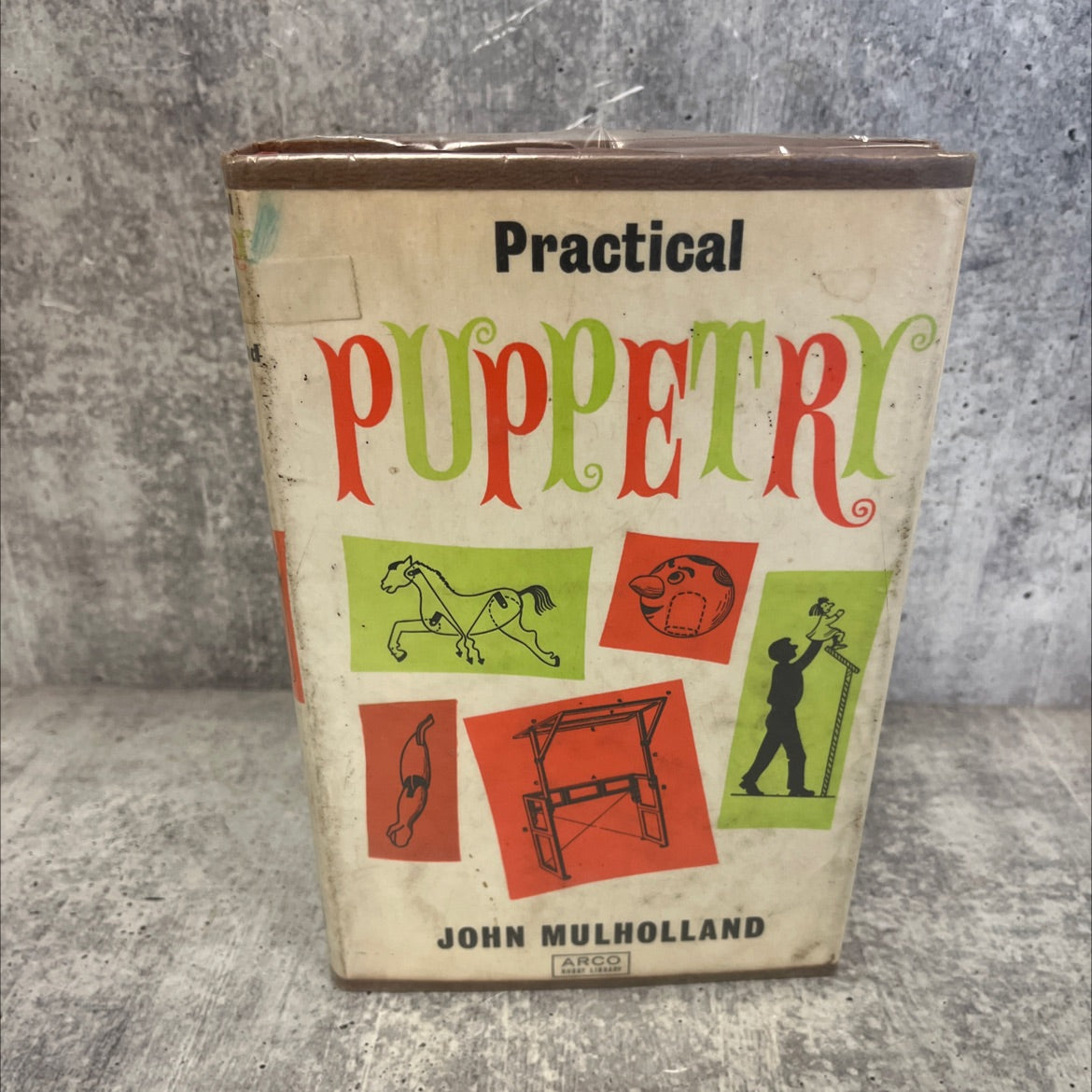 practical puppetry book, by john mulholland, 1961 Hardcover image 1