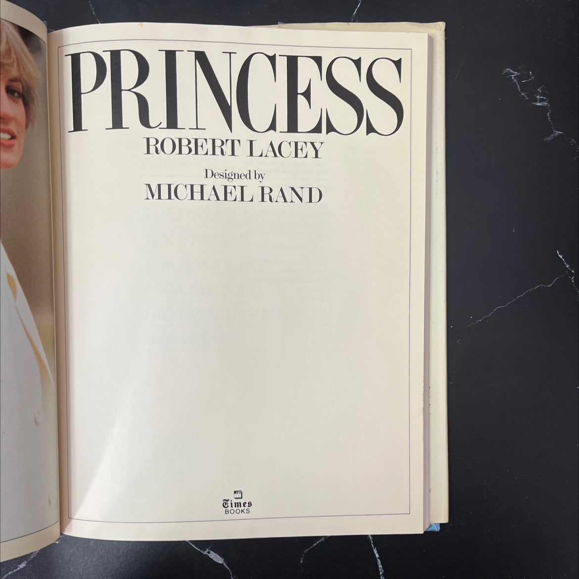 princess robert book, by robert lacey, 1982 Hardcover, Vintage image 2