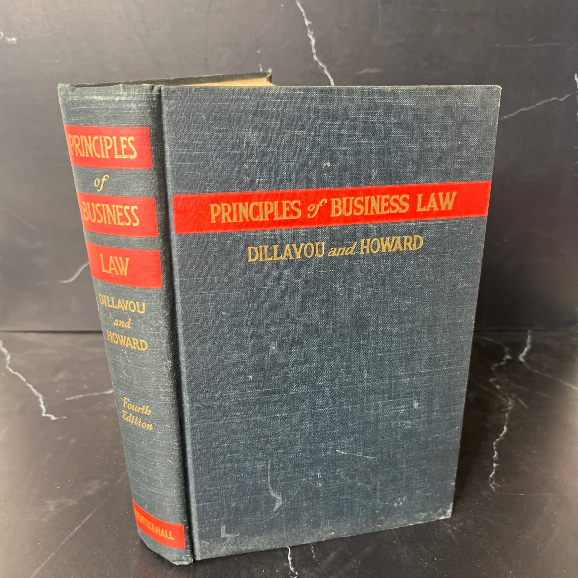 principles of business law book, by essel r. dillavou, charles g. howard, 1948 Hardcover, Vintage image 1