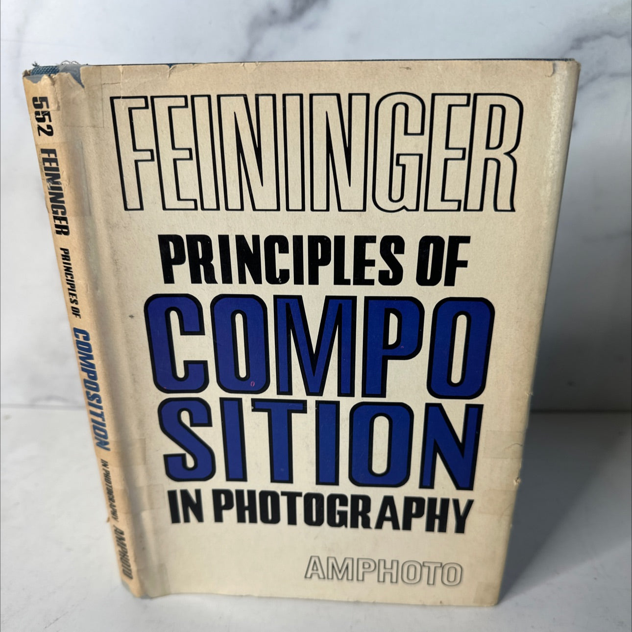 principles of composition in photography book, by andreas feininger, 1973 Hardcover, Rare image 1