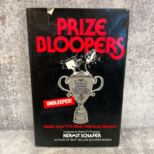 prize bloopers unbleeped book, by Kermit Schafer, 1979 Hardcover, First Edition, Vintage image 1