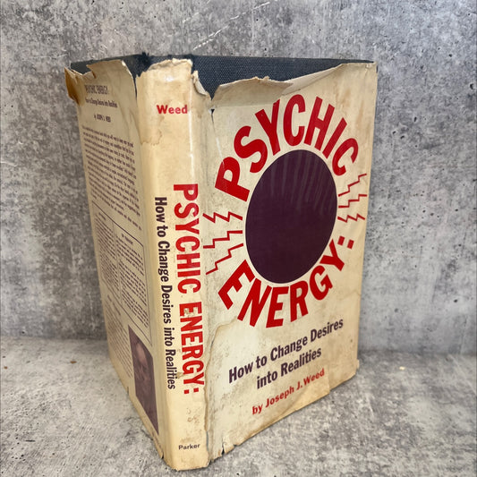 psychic energy how to change desires into realities book, by joseph j. weed, 1970 Hardcover image 1