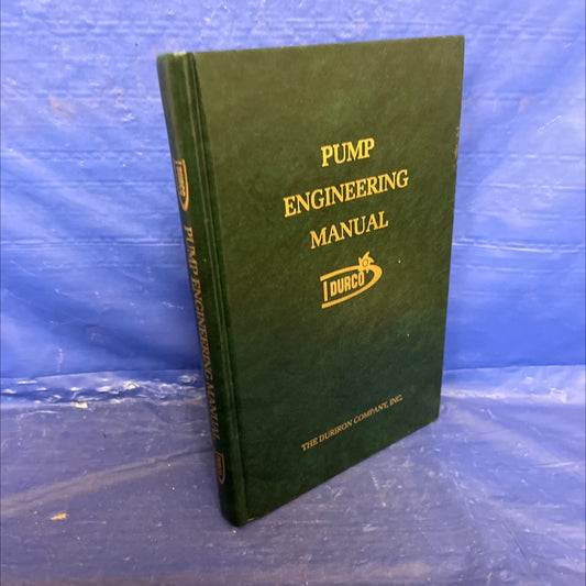 pump engineering manual book, by r. e. syska, j. r. birk, 1980 Hardcover image 1