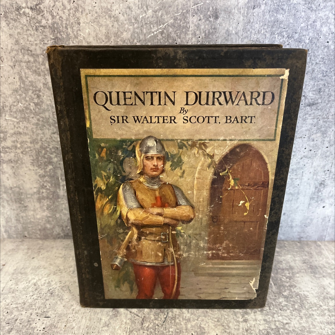 quentin durward book, by sir walter scott, 1924 Hardcover image 1