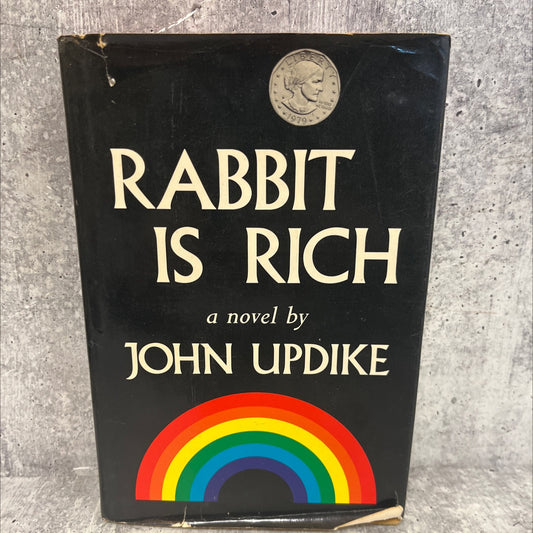 rabbit is rich book, by John Updike, 1981 Hardcover, First Edition image 1