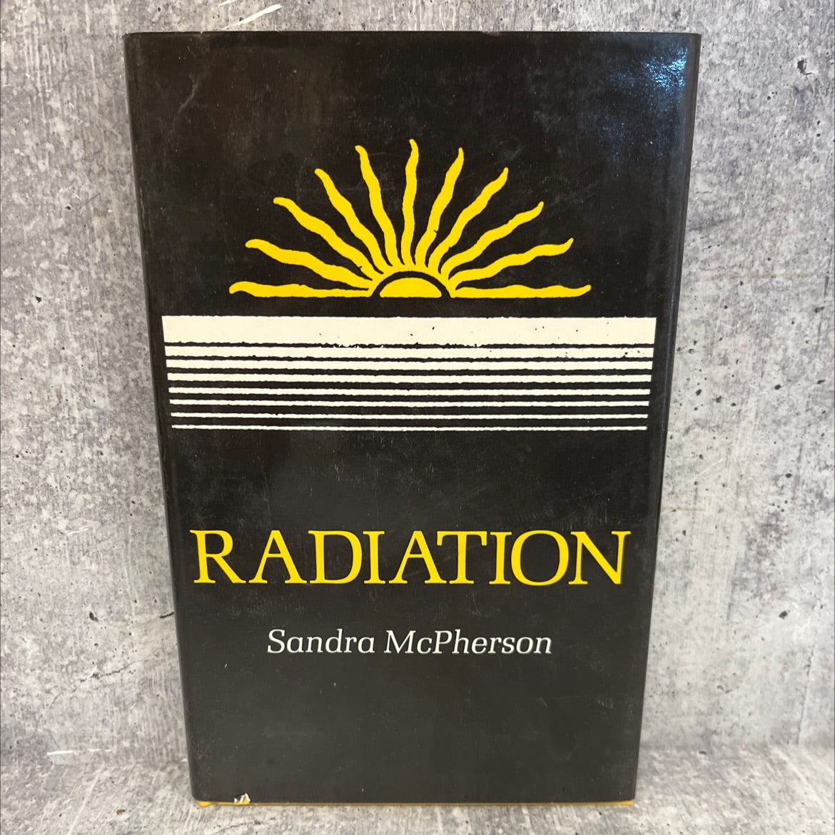 radiation book, by sandra mcpherson, 1973 Hardcover image 1