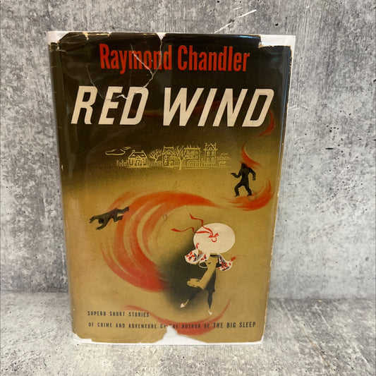 red wind book, by raymond chandler, 1946 Hardcover, First Edition, Rare, Vintage image 1