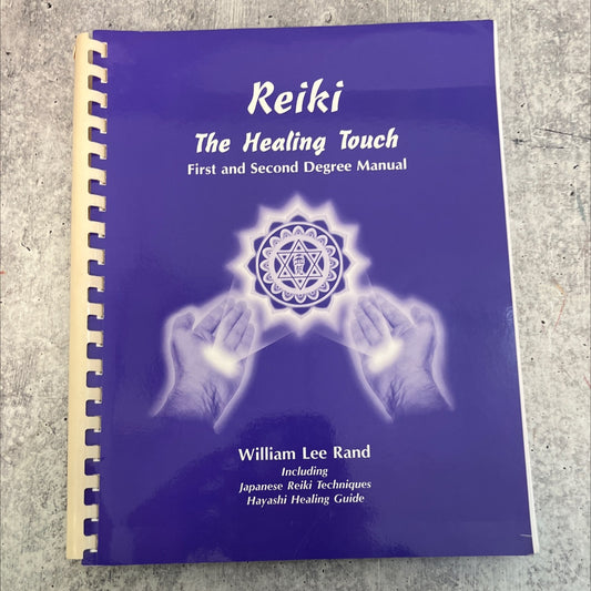 reiki the healing touch first and second degree manual book, by william lee rand, 2005 Paperback image 1