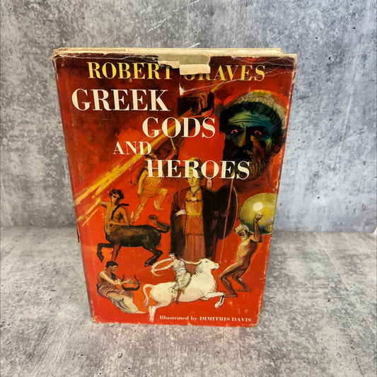 robert graves greek gods and heroes book, by Robert Graves, 1960 Hardcover image 1