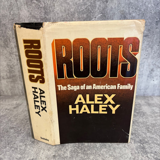 roots book, by alex haley, 1976 Hardcover, Vintage image 1